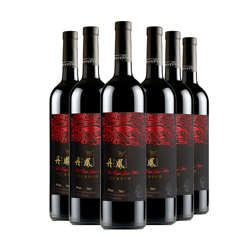 DANFENG 砖红色葡萄酒