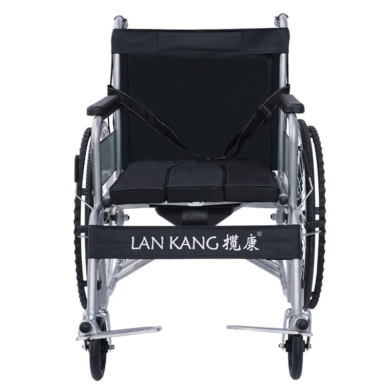 揽康 全钢管轻便轮椅