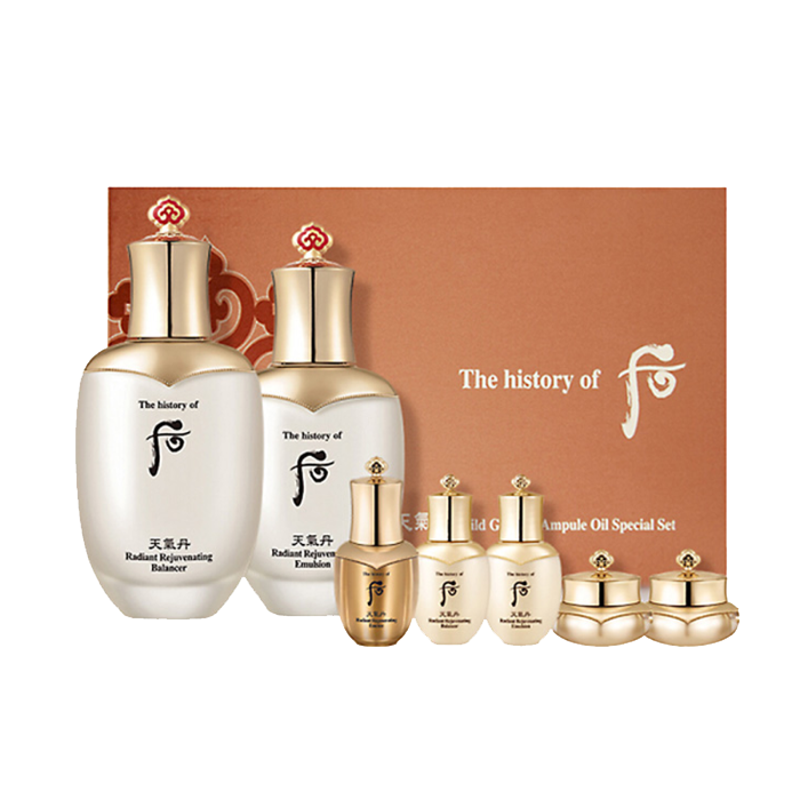 Whoo 淡化细纹护肤套装