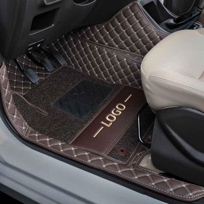 指南针 丝圈材质 脚垫