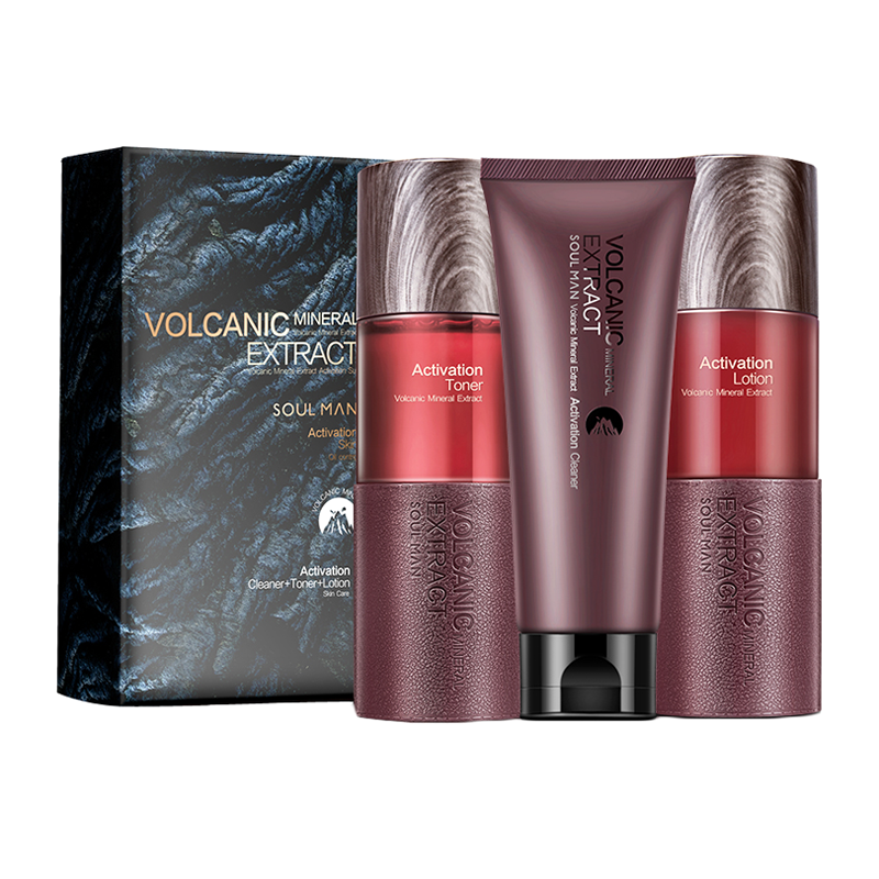 极男 细致毛孔 护肤套装