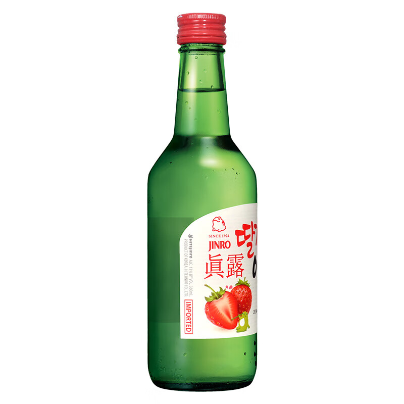 真露 草莓味 烧酒
