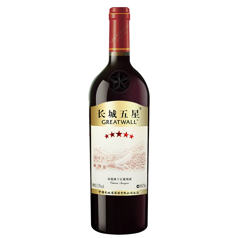 长城 五星赤霞珠葡萄酒