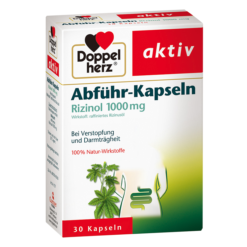 双心 成人 蓖麻籽油软胶囊