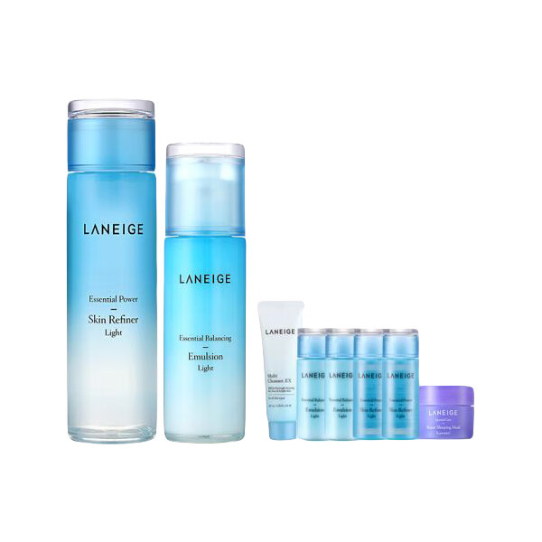 兰芝 清爽锁水护肤套装