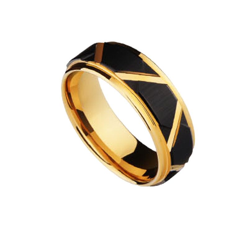 飒雅 钨金磨砂戒指