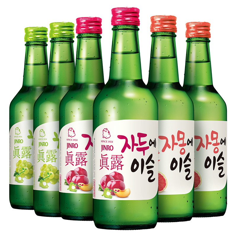 真露 韩国进口 果味清酒