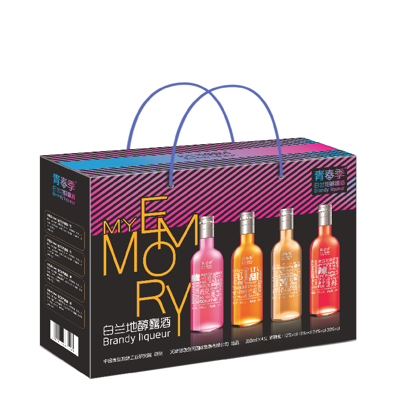 青春季 白兰地预调力娇酒