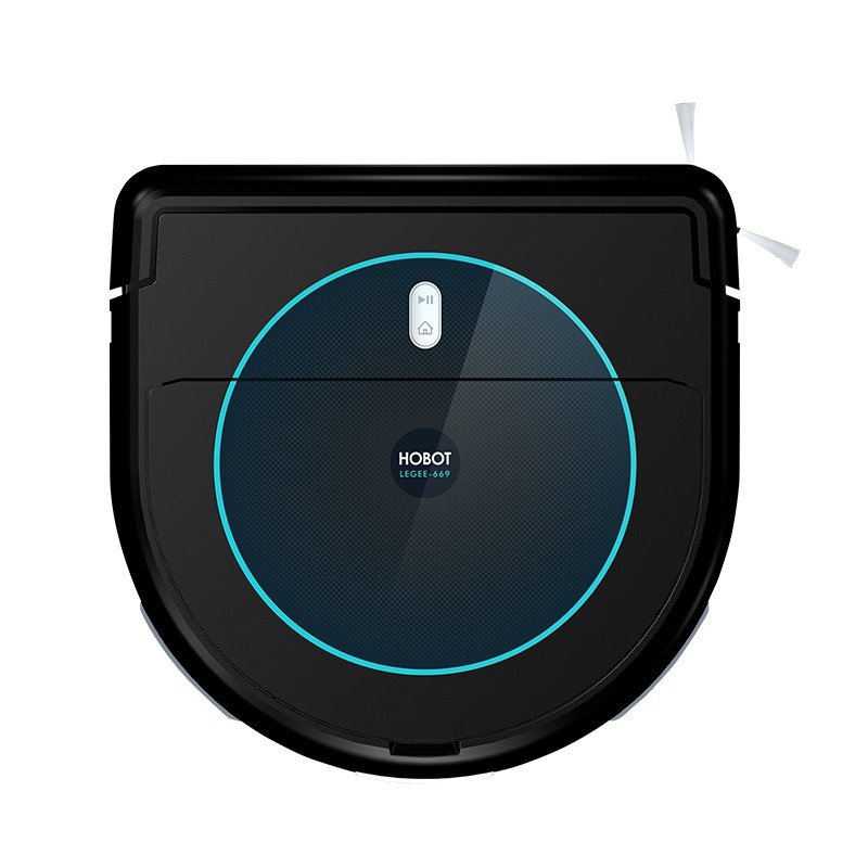玻妞扫吸擦喷拖一体扫地机器人