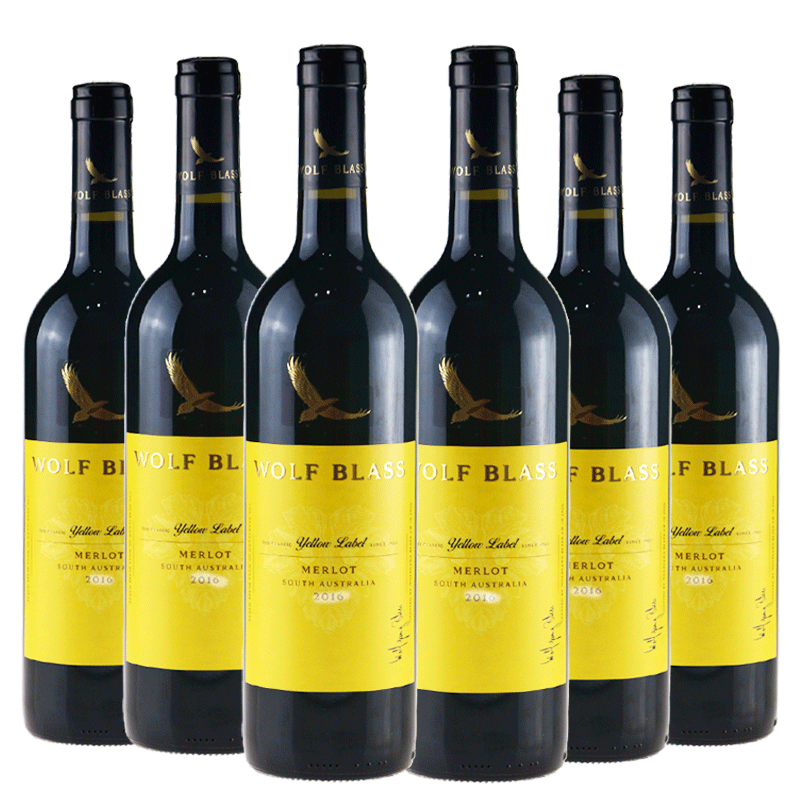 纷赋 黄牌梅洛干红葡萄酒