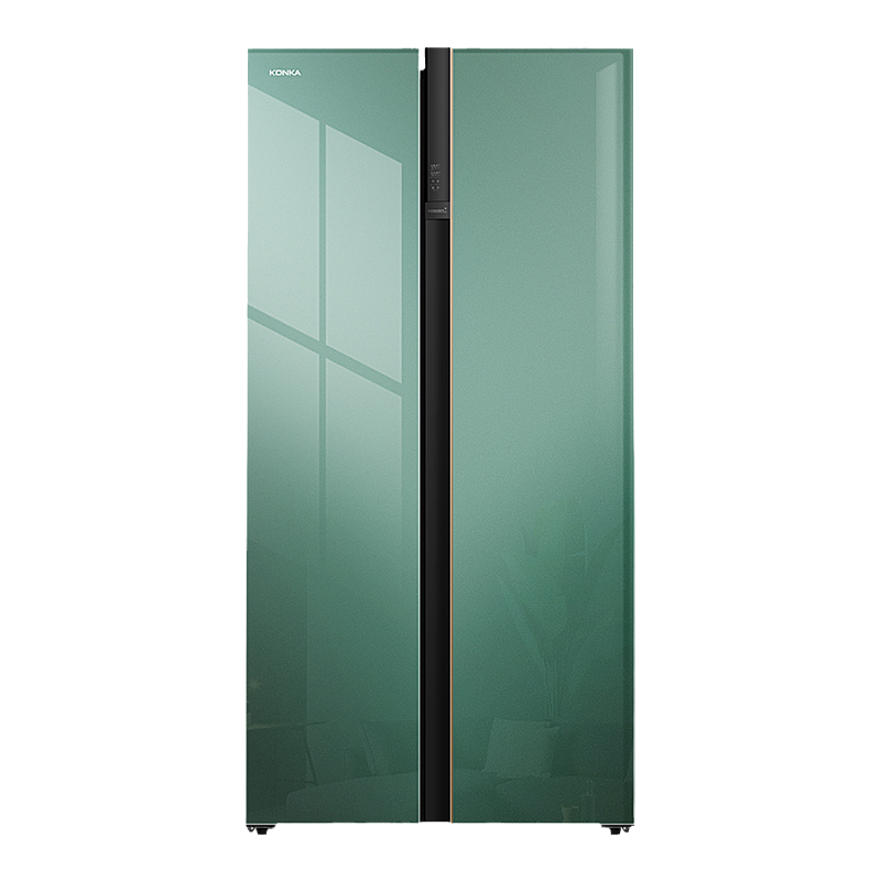 康佳家用玻璃面板冰箱