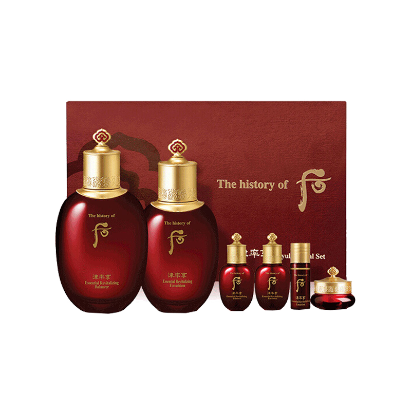 后 津率享红华凝香水乳套装