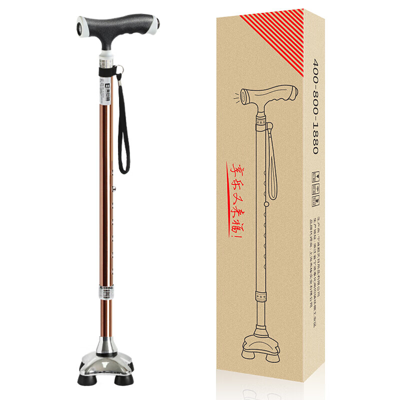 乐来福 防滑 拐杖