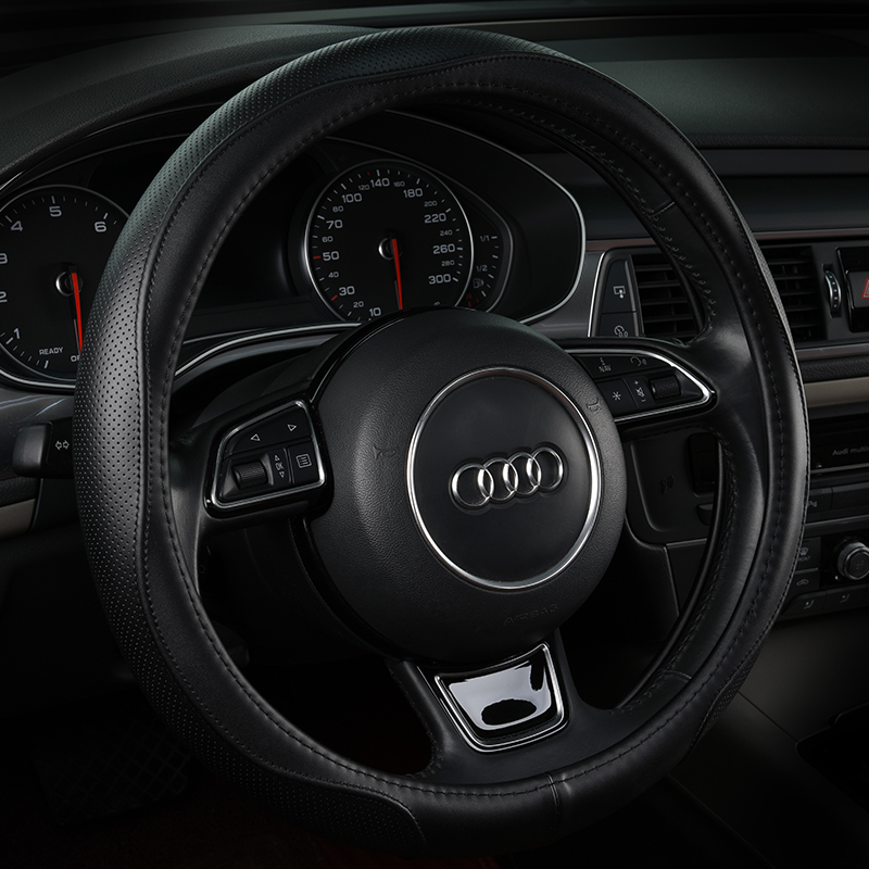 微尚 真皮方向盘套