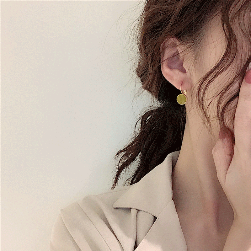 伊黛儿滴釉绿色耳饰