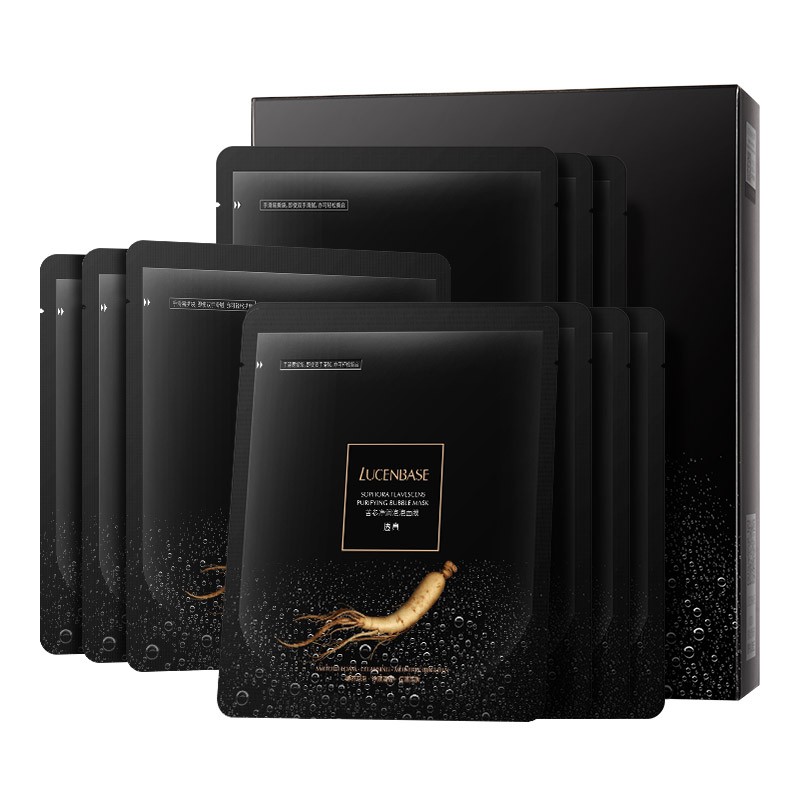 透真 苦参净润泡泡面膜