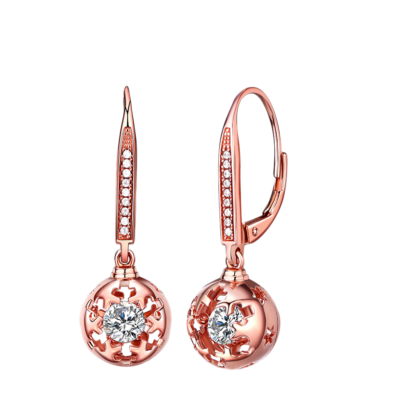 MyMiss 雪花造型耳饰