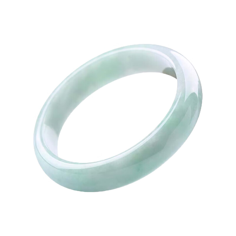 金一 浅绿色翡翠手镯