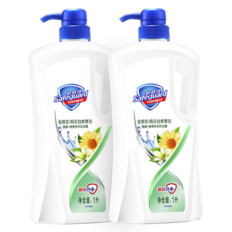 舒肤佳 菊花自然爽洁沐浴露