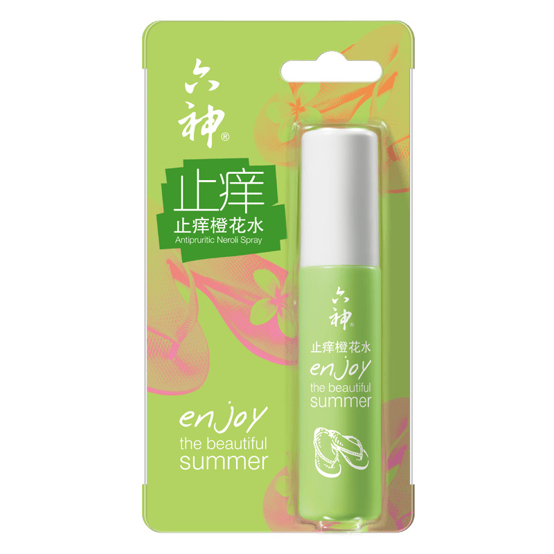 六神 户外便携橙花花露水