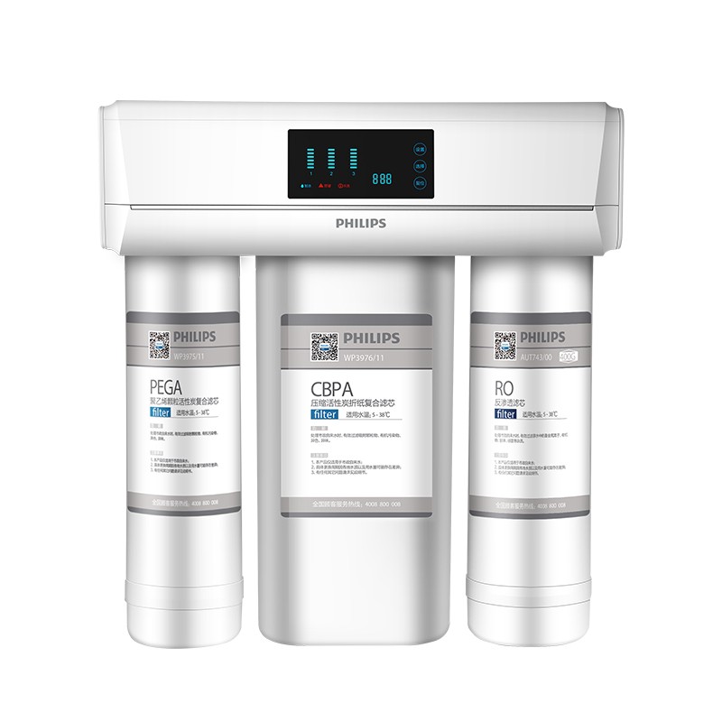飞利浦 一体式抛弃型滤芯净水器
