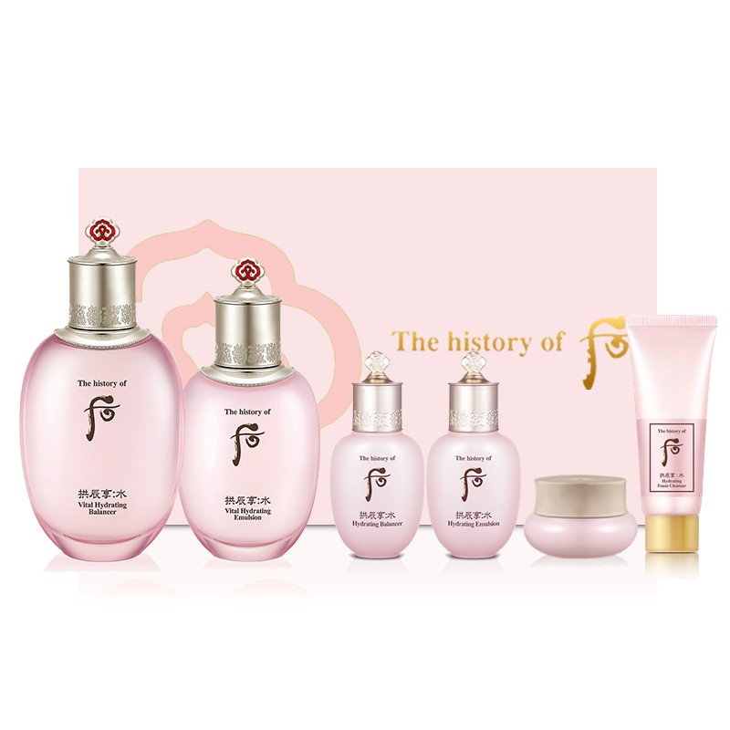 whoo 质地清爽护肤套装