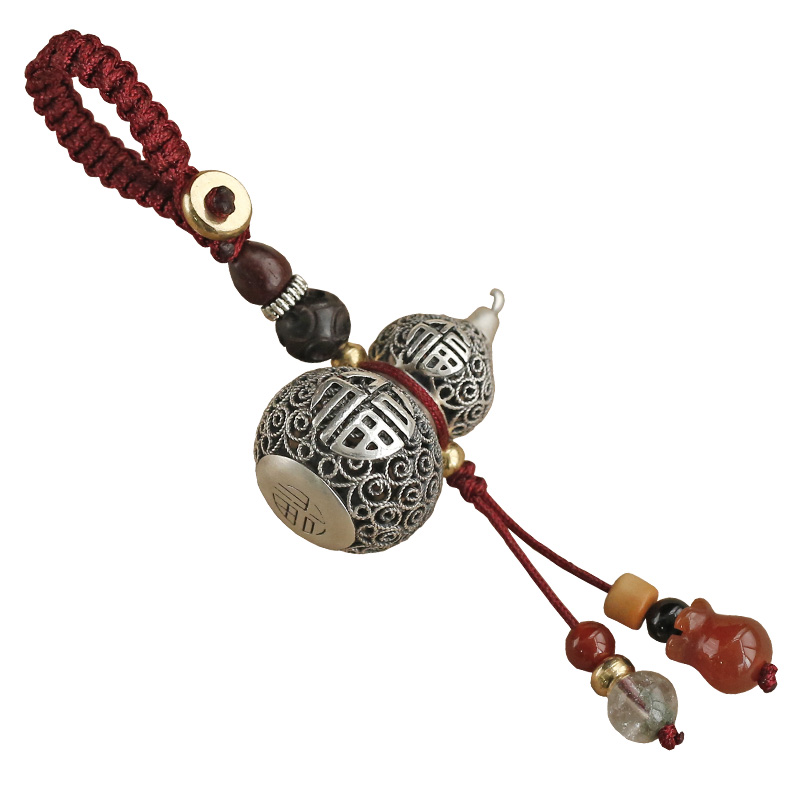 梵心 镂空葫芦钥匙扣