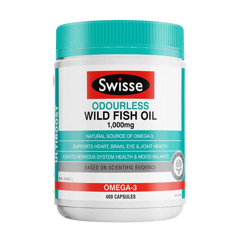 swisse野生鱼油胶囊