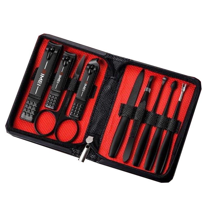 金达日美红色底指甲刀套装