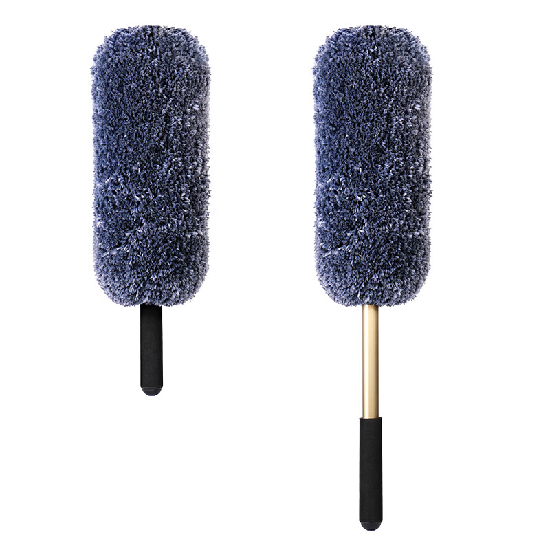 卡饰社 铝合金伸缩杆汽车掸子