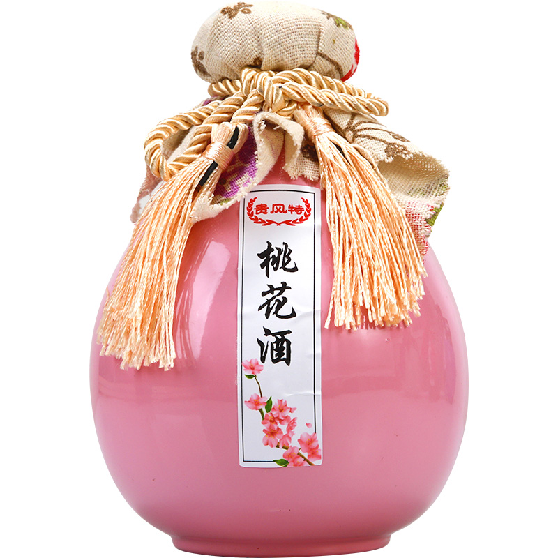 贵风特桃花酿花果酒