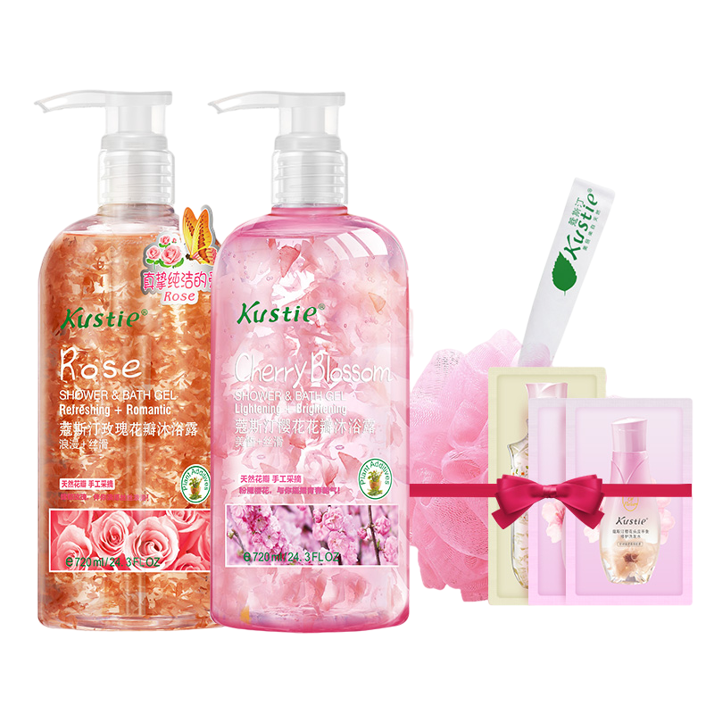 蔻斯汀 花瓣 沐浴露