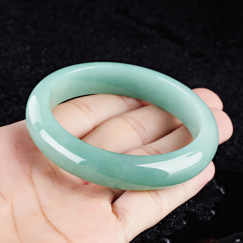 碧玉尊 老坑冰糯种翡翠手镯