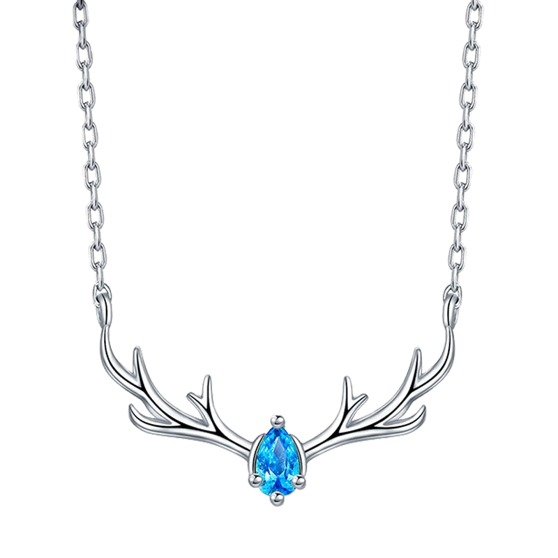 卡蒂罗 时尚鹿角项链