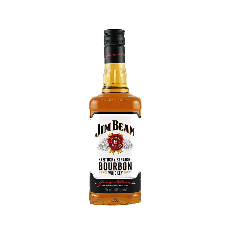 金宾 白占边波本威士忌酒