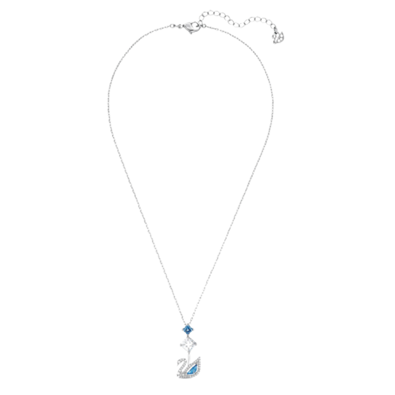 施华洛世奇 蓝色天鹅项链