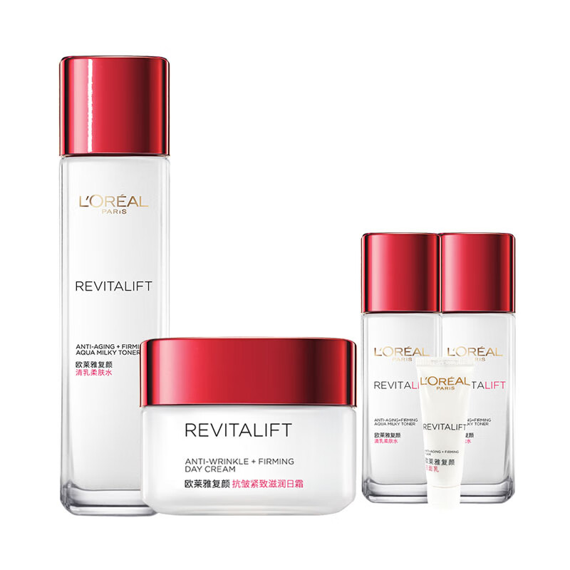 欧莱雅 紧致滋润 护肤套装