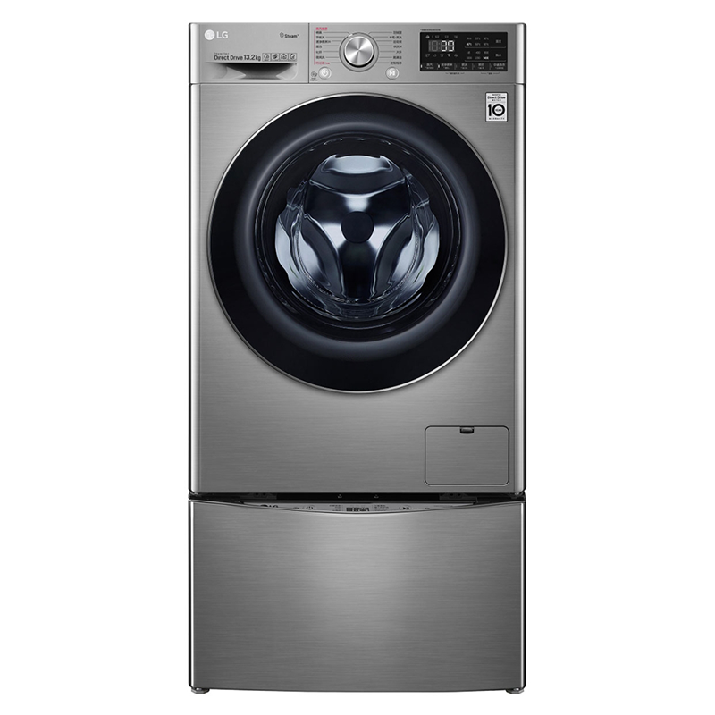 LG 蒸汽防过敏变频滚筒洗衣机