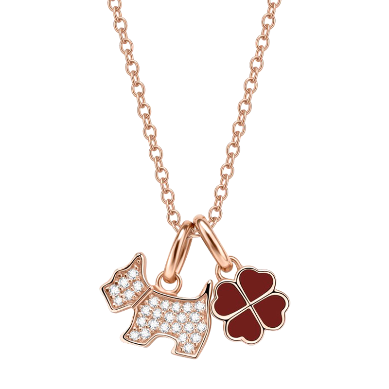 瑷嘉莎 四叶草项链