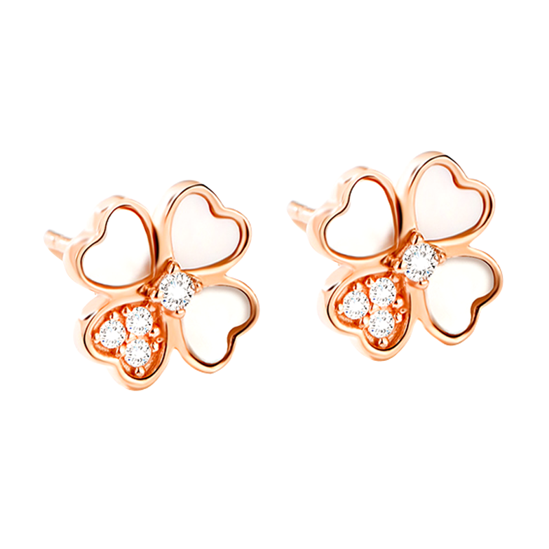 爱的约定 18K金耳饰