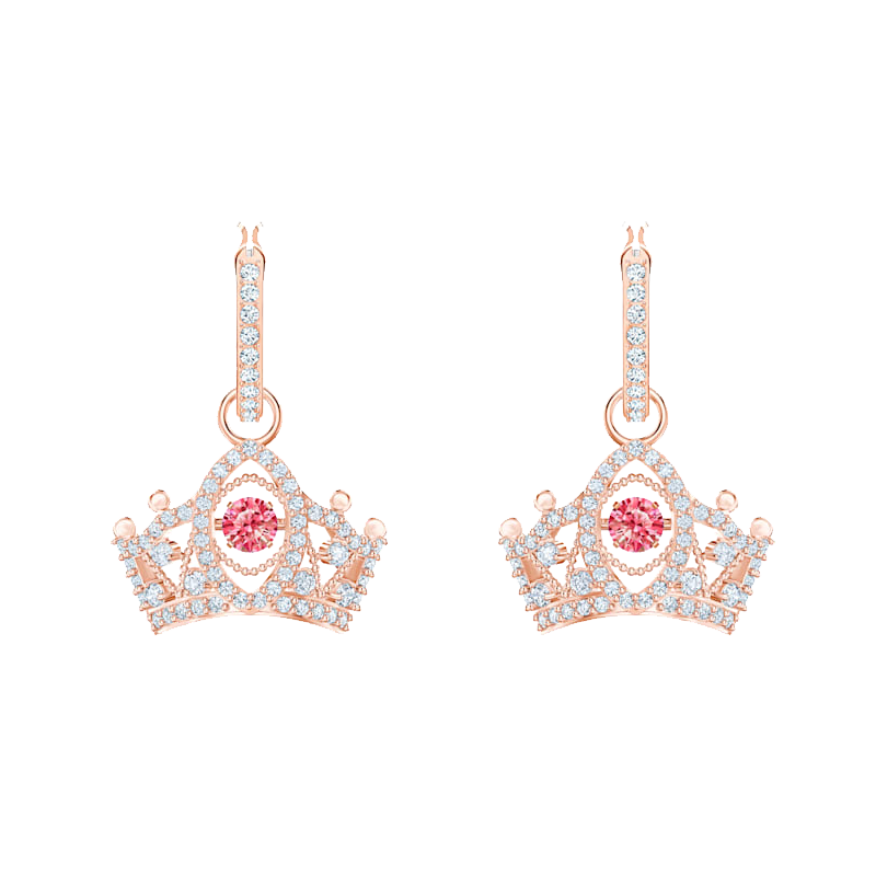 施华洛世奇 皇冠 耳坠