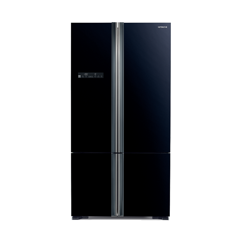 日立 钢化玻璃冰箱