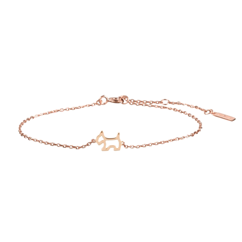 AGATHA 镂空小狗手链