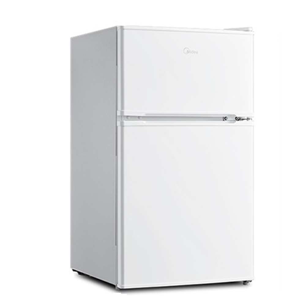 美的 双开门迷你小冰箱