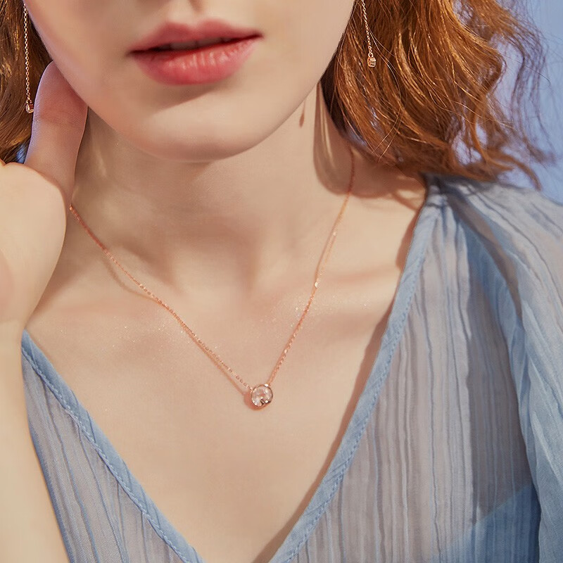 法蔻 轻奢鱼尾巴简约个性项链