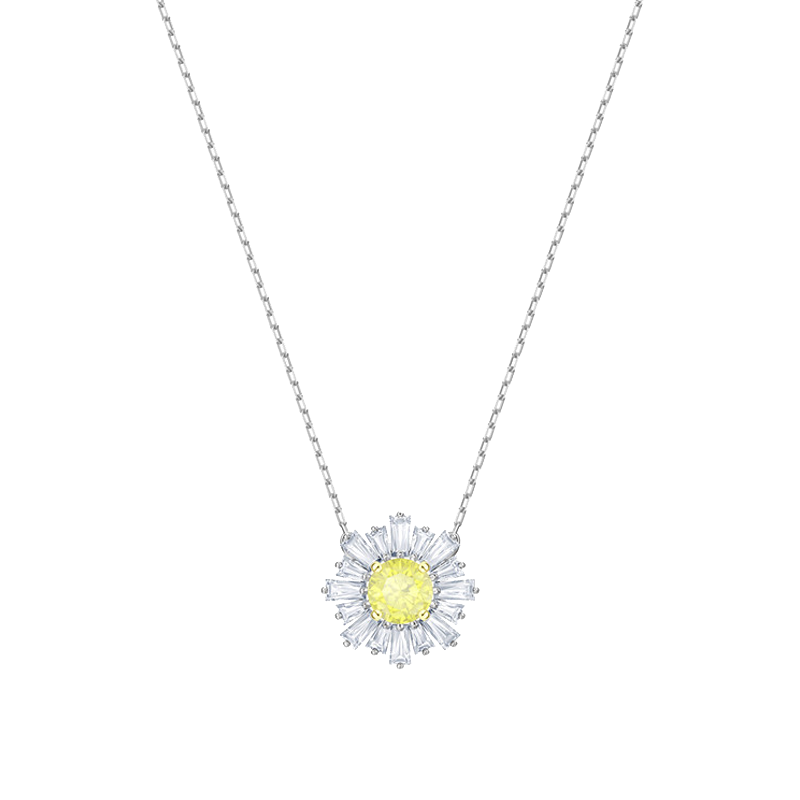 施华洛世奇 镀色太阳形项链