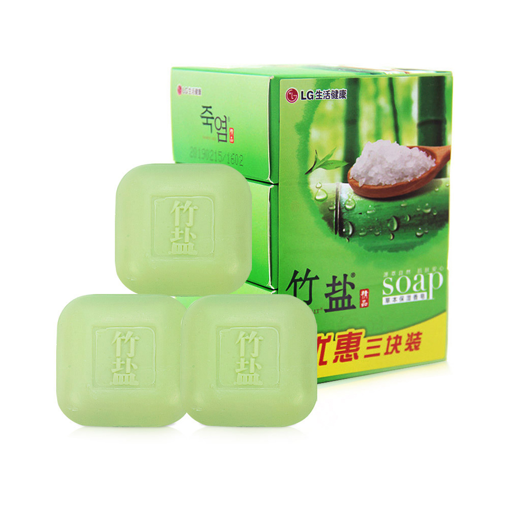 竹盐 草本精粹嫩肤香皂