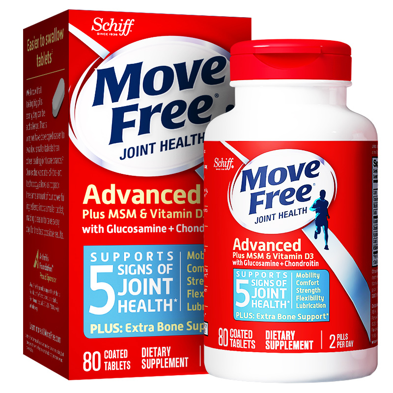 旭福 蓝瓶 氨糖软骨素钙片