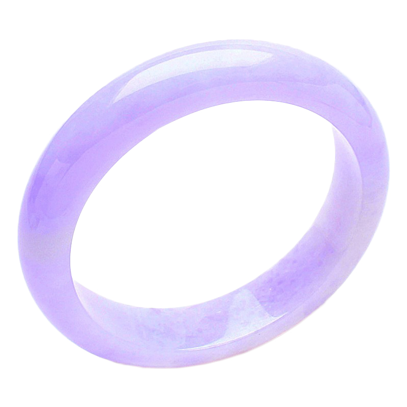 皇家天选 紫罗兰老坑翡翠手镯