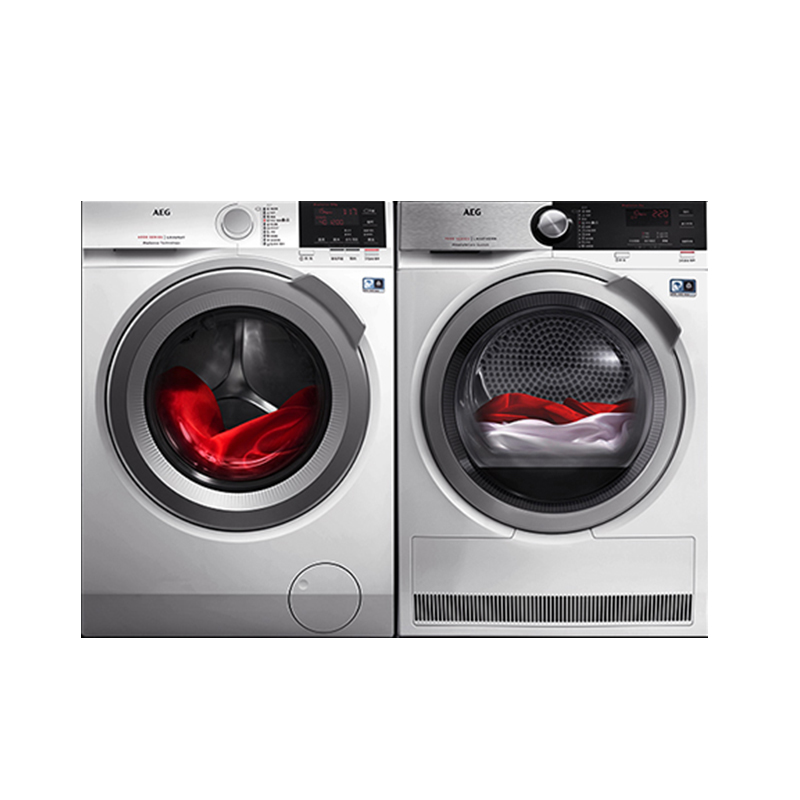 AEG热泵烘干洗烘套装